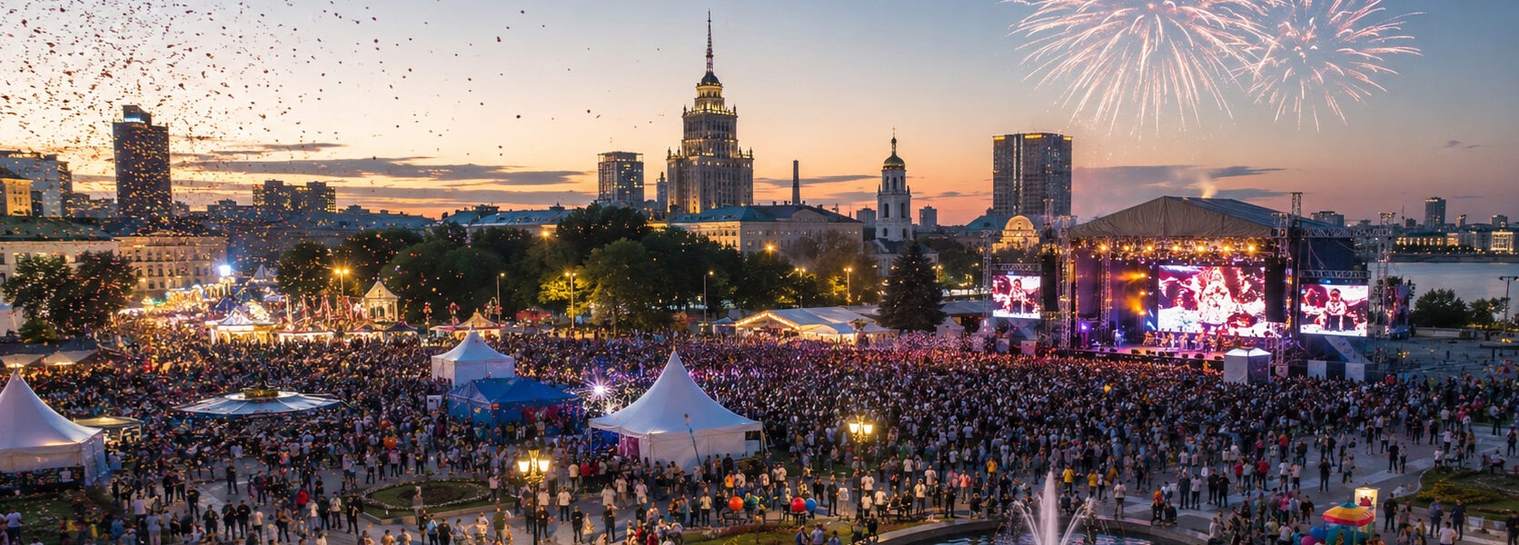 День города как создаются главные праздничные программы