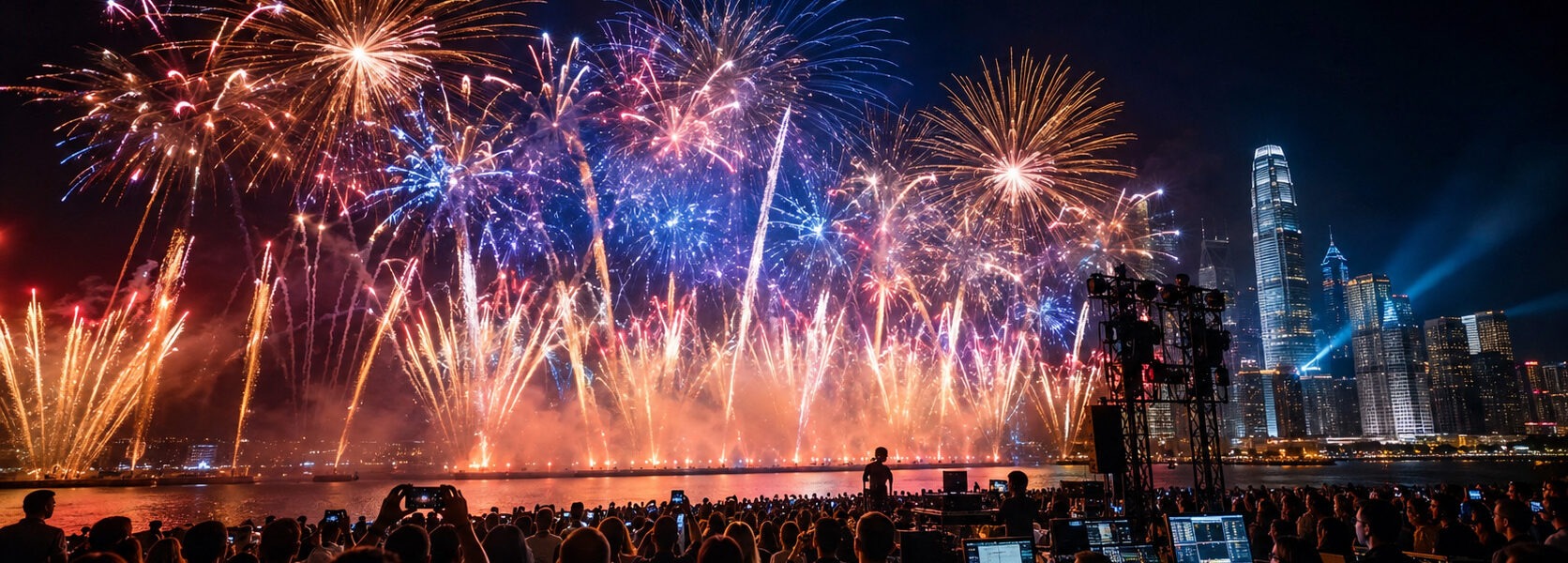 Пиротехнические шоу зрелищность и сложность постановки